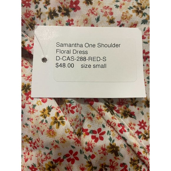 NWT Jenna Girl Classy Multicolor Floral Fit & Flare Dress Size Small - Picture 9 of 16